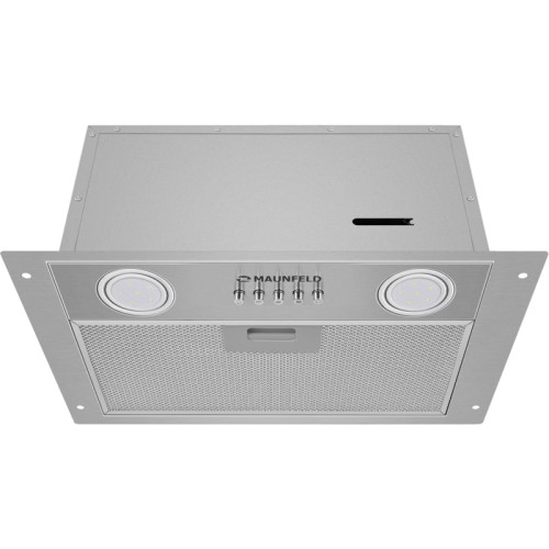 Встраиваемая вытяжка MAUNFELD/ Встраиваемая вытяжка, 45 см, 450 м3/ч, 47 дБ, 3 скорости, нержавеющая сталь