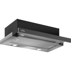 Встраиваемые вытяжки ELIKOR/ Встраиваемые вытяжки ELIKOR 940982 GOOD, Кухонная вытяжка ELIKOR Интегра GLASS 60Н-400-В2Д нерж/стекло черное