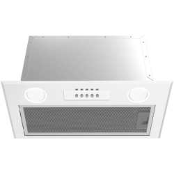 Вытяжка Midea/ MDK/Вытяжка, полностью встраиваемая, ширина 52 см, отвод/рециркуляция, 900 м3/час, механическое управление кнопками, 3 скорости, LED освещение 2*1,5 Вт, алюминиевый жироулавливающий фильтр, Угольный фильтр CFM10 поставляется в комплекте - 2