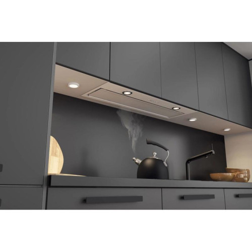 Встраиваемые кухонные вытяжки/ Вытяжка встраиваемая Cube 90П-1000-Э4Д белый SM/белый ELIKOR