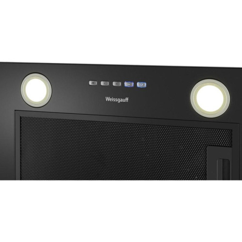 Встраиваемые кухонные вытяжки/ Вытяжка встраиваемая FIONA 60 черный WEISSGAUFF