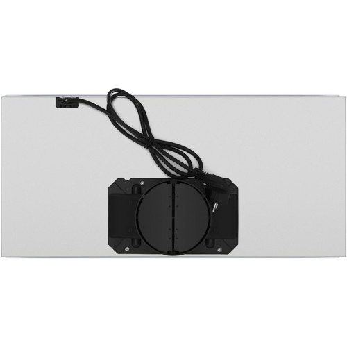 ВЫТЯЖКА HOMSair Camelia Power 60RD White/ полновстраиваемая, механическое управление, 3 скорости, 850 м3/ч, до 20 м2, LED-освещение, 60 см, белый
