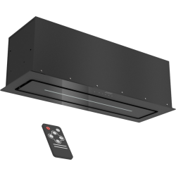 Вытяжка Franke 305.0738.598/ Best, Вытяжка LUCE 90 BK, Встраиваемая вытяжка, воздухопроизводительность 1000 м3/ч, периметральное всасывание, сенсорное управление, пульт ДУ в комплекте, таймер остаточного хода, LED лента, цвет: черный
