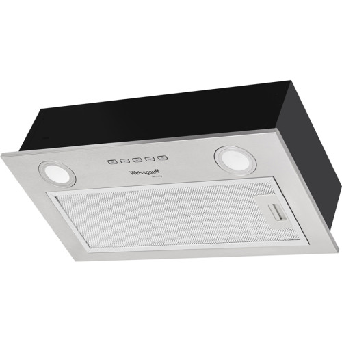 Встраиваемые вытяжки Weissgauff/ Встраиваемые вытяжки Weissgauff FIONA 60 X Встраиваемая (блок), 60см, 850 м3, механическое управление, нержавеющая сталь