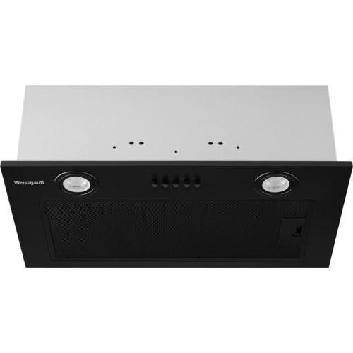 Вытяжка встраиваемая/ Вытяжка встраиваемая Weissgauff Box 850 PB Black Edition черный управление: кнопочное (1 мотор)