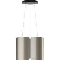 Вытяжка Franke/ BEST, Вытяжка Franke FSMS F42 SS/BK MATT, островная, 42 см, LED освещение, 3 скорости + интенсивный режим, 740 м3/ч, энергоэффективность А, цвет нержавеющая сталь