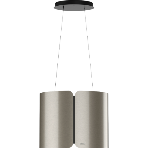 Вытяжка Franke/ BEST, Вытяжка Franke FSMS F42 SS/BK MATT, островная, 42 см, LED освещение, 3 скорости + интенсивный режим, 740 м3/ч, энергоэффективность А, цвет нержавеющая сталь