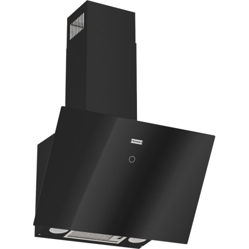 Вытяжка Franke/ Best, Вытяжка наклонная REFLECT 60 BK, 60 см, 750 м3/ч, сенсорное управление, LED освещение, 66 дБ, Угольный фильтр Ф-10 (опция), цвет черный