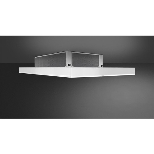 Вытяжка SMEG/ Вытяжка потолочного монтажа, 90 см, белое стекло