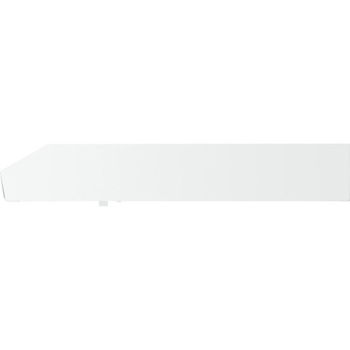 Вытяжка HOMSair HORIZONTAL 50 White/ подвесная, ползунковое управление, 3 скорости, до 12 м2, 45 дБ, светодиодное LED-освещение, угольный фильтр CF152 (H) 1 шт, 420 м3/ч, ШхДхВ: 500х465х80 мм,белый цвет