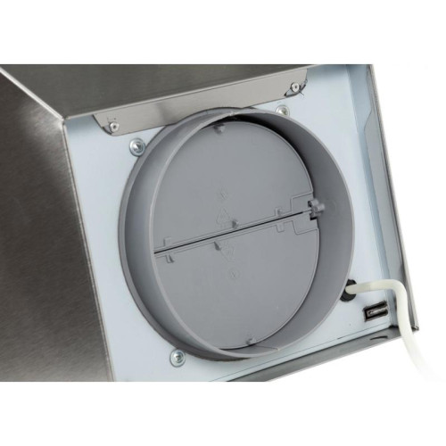 Вытяжка каминная Elikor Вента 60Н-650-К3Д нержавеющая сталь управление: кнопочное (1 мотор)