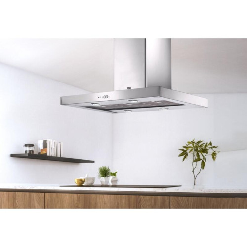 Вытяжка Franke/ BEST, Вытяжка Franke TALE 905 I XS, островная, Т-образная, 90 см, LED освещение, 3 скорости + интенсивный режим, 780 м3/ч, энергоэффективность А++, цвет нержавеющая сталь
