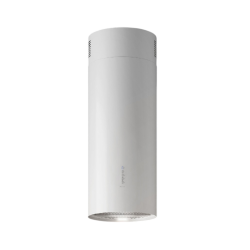 Вытяжка FALMEC POLAR EVO IS WHITE 35, 35 см, островная, потолочная, электронное/кнопочное управление, светодиодное освещение, 4 скорости, отвод/циркуляция, макс. производительность 800 м3/ч, угольный фильтр в комплекте, возможность работы с внешним моторо