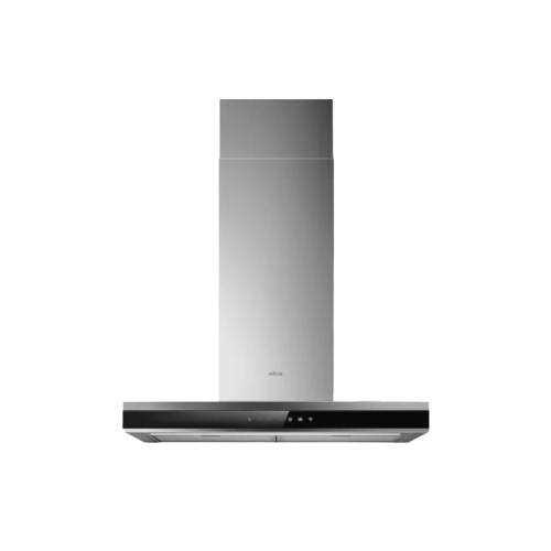 Вытяжка ELICA/ Вытяжка ELICA, 60 см, Т-образная, LED освещение, сенсорное управление, таймер с автовыключением, 3 скорости, индикация насыщения фильтра, цвет нержавеющая сталь/черный