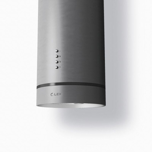 Вытяжка каминная Lex Tubo Isola 350 INOX нержавеющая сталь управление: кнопочное (1 мотор)