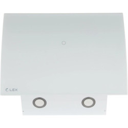 Вытяжка каминная Lex Plaza GS 600 WH белый управление: сенсорное (1 мотор)