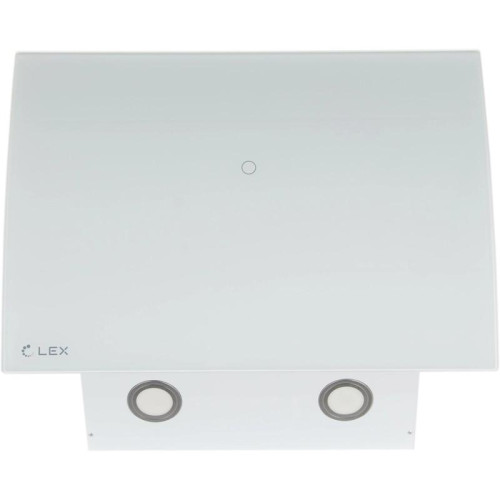 Вытяжка каминная Lex Plaza GS 600 WH белый управление: сенсорное (1 мотор)