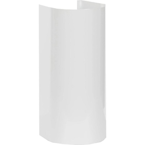 Вытяжка каминная Elikor Эпсилон 50П-430-П3Л белый/серебристый управление: ползунковое (1 мотор)