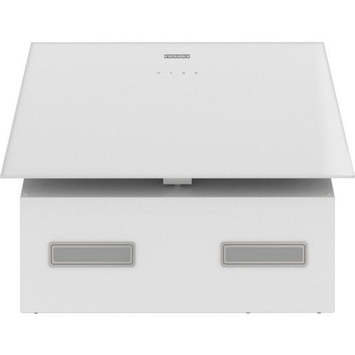 Вытяжка Franke/ Best, Вытяжка наклонная LENS 60 WH, 60 см, 1000 м3/ч, сенсорное управление, LED освещение, 62 дБ, Угольный фильтр Ф-09 (опция), Основной цвет белый, Фальштруба белый цвет