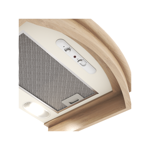 GOOD, Кухонная вытяжка ELIKOR Ротонда 50П-650-П3Л бежевый/дуб неокр.