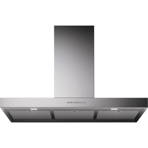 Вытяжка FALMEC MERCURIO EVO 90, настенная, т-образная, 90 см, электронное/кнопочное управление, светодиодное освещение Dynamic Led Light, 3 скорости, отвод/циркуляция, макс. Производительность 600 м3/ч, угольный фильтр (опция), цвет нержавеющая сталь