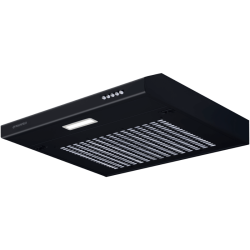 ВЫТЯЖКА MAUNFELD/ Подвесная вытяжка, 60 см, 3 скорости, 420 м3/ч, LED освещение, цвет черный, (угольный фильтр CF152A приобретается отдельно)