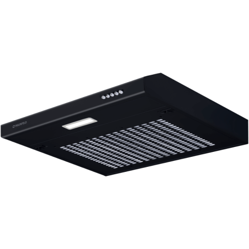 ВЫТЯЖКА MAUNFELD/ Подвесная вытяжка, 60 см, 3 скорости, 420 м3/ч, LED освещение, цвет черный, (угольный фильтр CF152A приобретается отдельно)