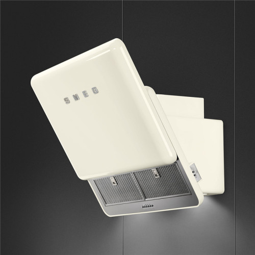 Вытяжка SMEG/ Вытяжка настенная, 75 см, кремовая