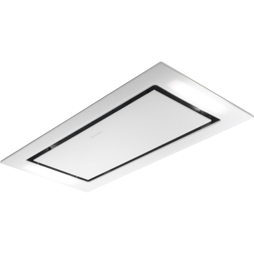 Вытяжка Faber/ BETTER, HEAVEN GLASS 2.0 WH FLAT KL A90/2, потолочная, 90 см, 700 м3/ч, электронное управление, LED освещение, цвет белое стекло
