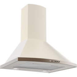 Вытяжка каминная Elikor Сигма 60П-650-К3Д топленое молоко/бронза управление: кнопочное (1 мотор)