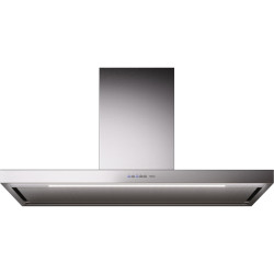 Вытяжка FALMEC PLANE STEEL 120 (PLUS), 120 см, Т-образная, электронное управление, светодиодное освещение, 4 скорости, отвод/циркуляция, максимальная производительность 800 м3/ч, угольный фильтр (опция), цвет нержавеющая сталь