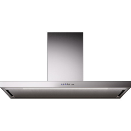 Вытяжка FALMEC PLANE STEEL 120 (PLUS), 120 см, Т-образная, электронное управление, светодиодное освещение, 4 скорости, отвод/циркуляция, максимальная производительность 800 м3/ч, угольный фильтр (опция), цвет нержавеющая сталь