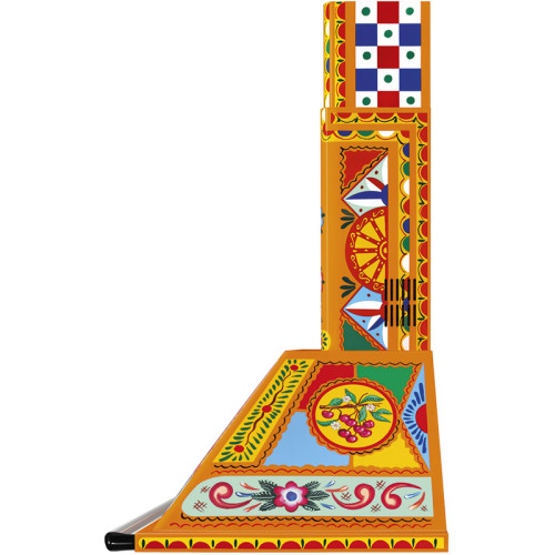Вытяжки SMEG/ Sicily is My Love, вытяжка настенная, 90 см, D&G, разноцветная