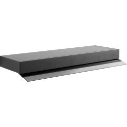 Вытяжка FALMEC SHELF 120 NERO (отвод воздуха, без мотора), 120 см, настенная, электронное/сенсорное управление, светодиодное освещение Dynamic Led Light, 4 скорости, интенсивный режим, таймер, угольный фильтр (опция), возможность работы с внешним мотором,