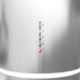 Вытяжка FALMEC POLAR/LIGHT IS. STEEL 35, серия Design+, 35 см, островная, потолочная, электронное/кнопочное управление, светодиодное освещение, 4 скорости, отвод/циркуляция, макс. производительность 800 м3/ч, угольный фильтр в комплекте, возможность работ