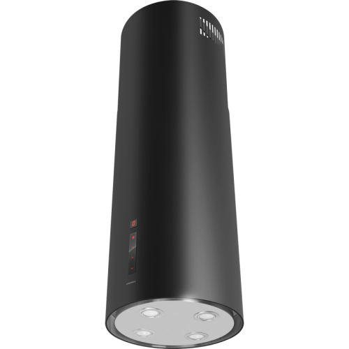 Вытяжка MAUNFELD LEE ISLA (sensor) 39 Black черный, островная, потолочная, 1000 м3/ч, 4 скорости, сенсорное управление, таймер, уровень шума 52 дБ, цвет черный