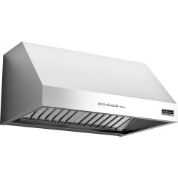 Вытяжка FALMEC ZEUS PRO 120, серия Professional, 120 см, каминная, настенная, электронное/кнопочное управление, светодиодное освещение, 4 скорости, отвод/циркуляция, макс. производительность 950 м3/ч, угольный фильтр в комплекте, возможность работы с внеш