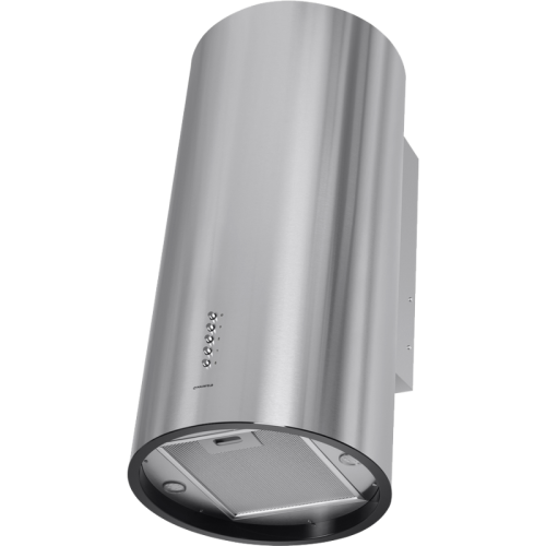 ВЫТЯЖКА MAUNFELD LEE SIDE (C) 39 INOX/ Цилиндрическая настенная вытяжка, 1000 м3/ч, 52 дБ, кнопочное управление, 3 скорости, нерж.