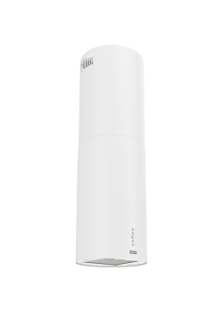 Вытяжка Franke/ Best, Цилиндрическая островная вытяжка REEF 35 WH, 35 см, 750 м3/ч, электронное управление, LED освещение, 66 дБ, Угольный фильтр Ф-10 (опция), цвет белый