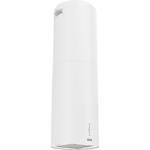 Вытяжка Franke/ Best, Цилиндрическая островная вытяжка REEF 35 WH, 35 см, 750 м3/ч, электронное управление, LED освещение, 66 дБ, Угольный фильтр Ф-10 (опция), цвет белый