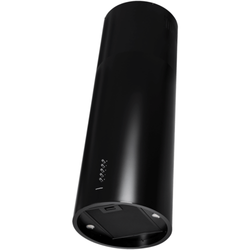 ВЫТЯЖКА MAUNFELD LEE PUSH 39 BLACK/ островная, ширина 380 мм, кнопочное управление, 3 скорости, 1000 м3/ч, 52 дБ, светодиодное LED освещение, черный цвет