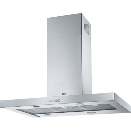 Вытяжка Franke/ BEST, Вытяжка Franke TALE 905 I XS, островная, Т-образная, 90 см, LED освещение, 3 скорости + интенсивный режим, 780 м3/ч, энергоэффективность А++, цвет нержавеющая сталь