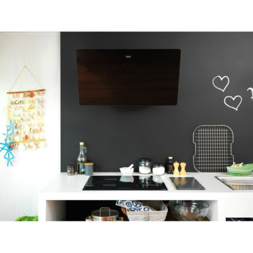 Вытяжка Franke/ BEST, Вытяжка Franke FSMA 805 BK, наклонная, 80 см, LED освещение, 3 скорости + интенсивный режим, 800 м3/ч, энергоэффективность А+, цвет черный