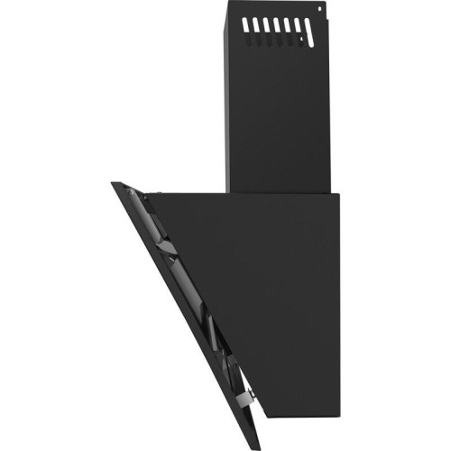 Кухонная вытяжка MAUNFELD BRIDGE 60 black glass black  наклонная, 850 м3/ч, механическое управление, энергоэффективность В, черный