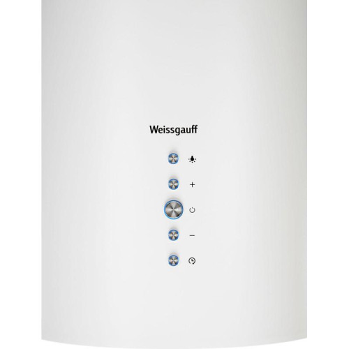 Вытяжка каминная Weissgauff Gracia WH белый управление: кнопочное (1 мотор)