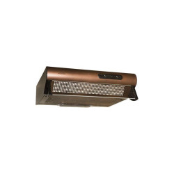 Вытяжка козырьковая Elikor Davoline 60П-290-П3Л медный управление: ползунковое (1 мотор)