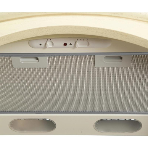 Вытяжка Ротонда 60П-650-П3Л бежевый/дуб Нэнси ELIKOR