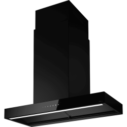 Вытяжка ELICA/ Вытяжка ELICA, 90 см, потолочная, LED освещение, рециркуляция/отвод, сенсорное управление, таймер с автовыключением, 3 скорости + интенсивный режим, индикация насыщения фильтра, цвет черный