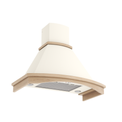 GOOD, Кухонная вытяжка ELIKOR Ротонда 90П-650-П3Д бежевый/дуб неокр