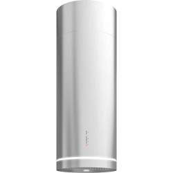 Вытяжка FALMEC POLAR/LIGHT IS. STEEL 35, серия Design+, 35 см, островная, потолочная, электронное/кнопочное управление, светодиодное освещение, 4 скорости, отвод/циркуляция, макс. производительность 800 м3/ч, угольный фильтр в комплекте, возможность работ